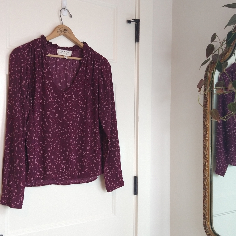 Anthropologie Cloth & Stone Blouse